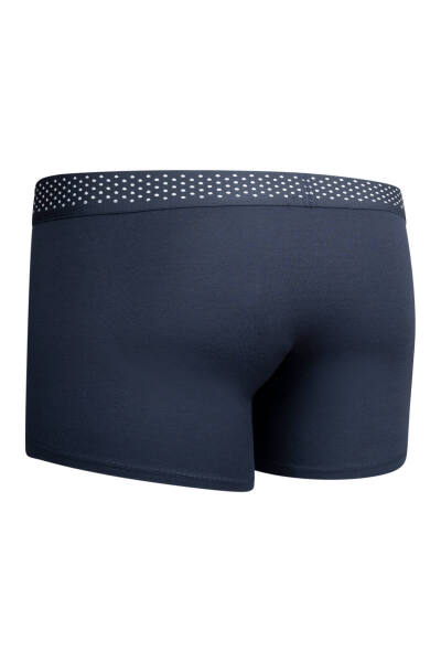 Lacivert Pamuklu Boxer - 2