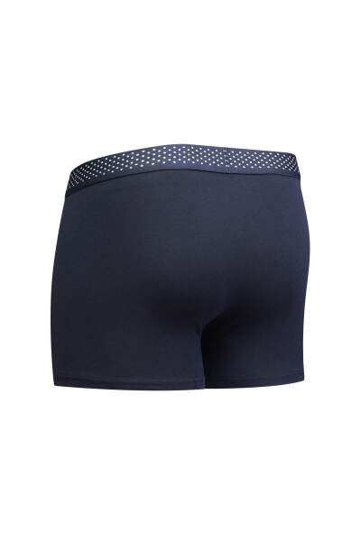 Lacivert Pamuklu Boxer - 2