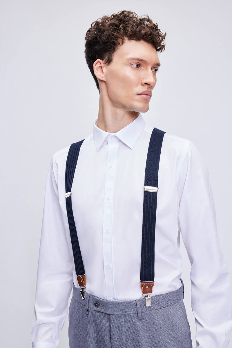 Lacivert Pantolon Askısı - Hatemoğlu (1)