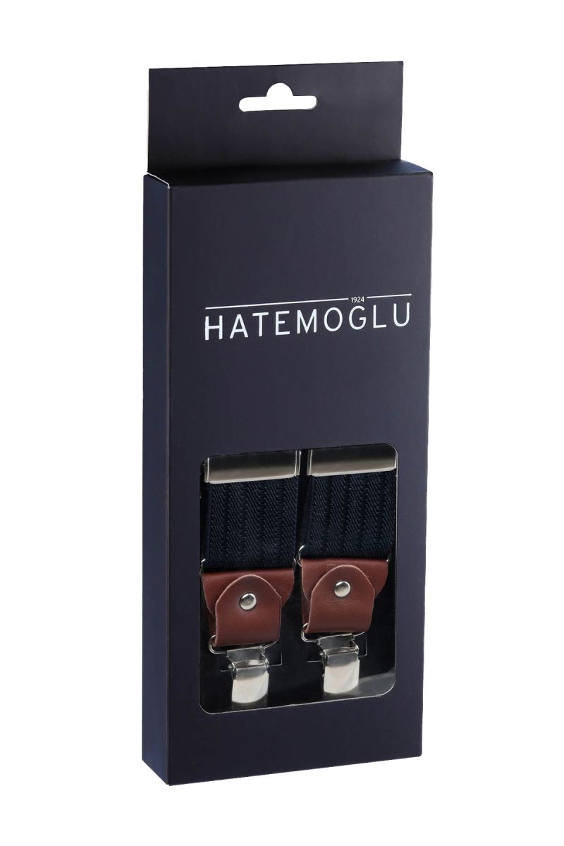 Lacivert Pantolon Askısı - Hatemoğlu