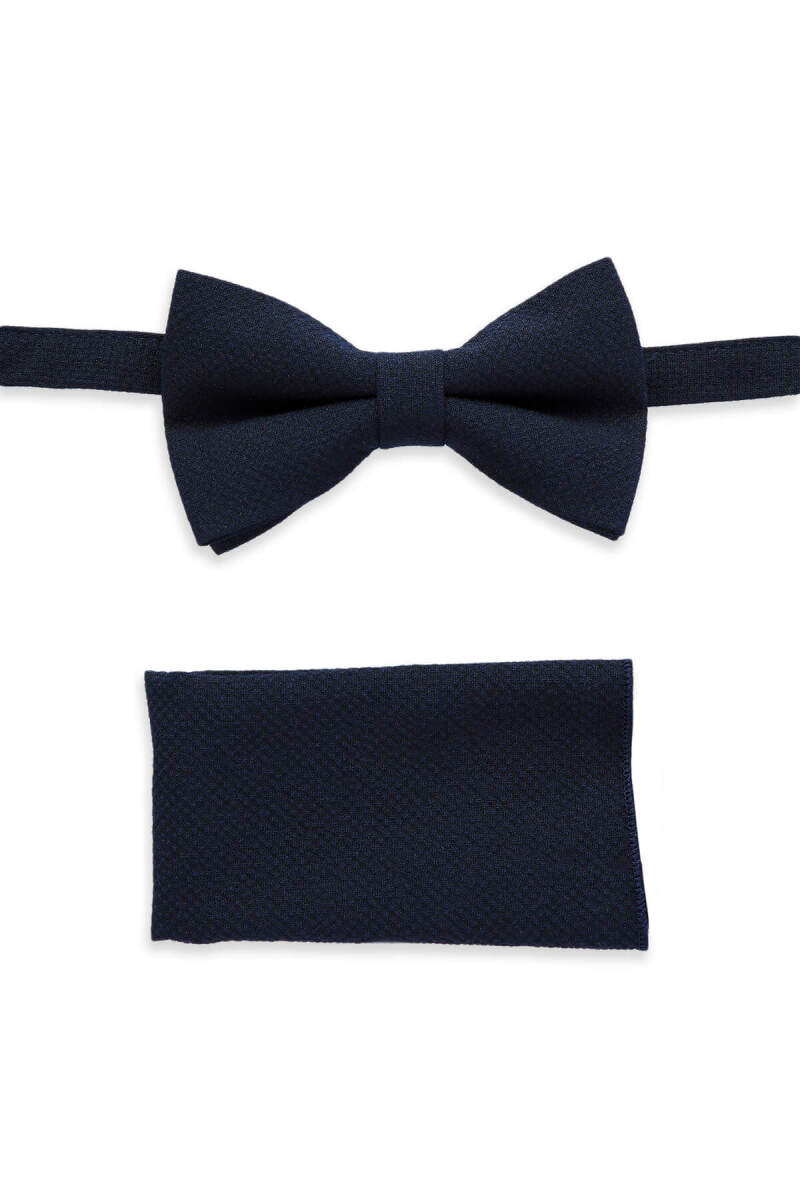 Lacivert Papyon Mendil Set - Hatem Saykı