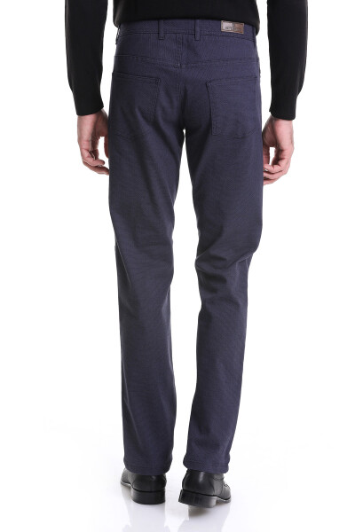 Lacivert Regular Fit 5 Cep Pamuklu Kot Pantolon - 5