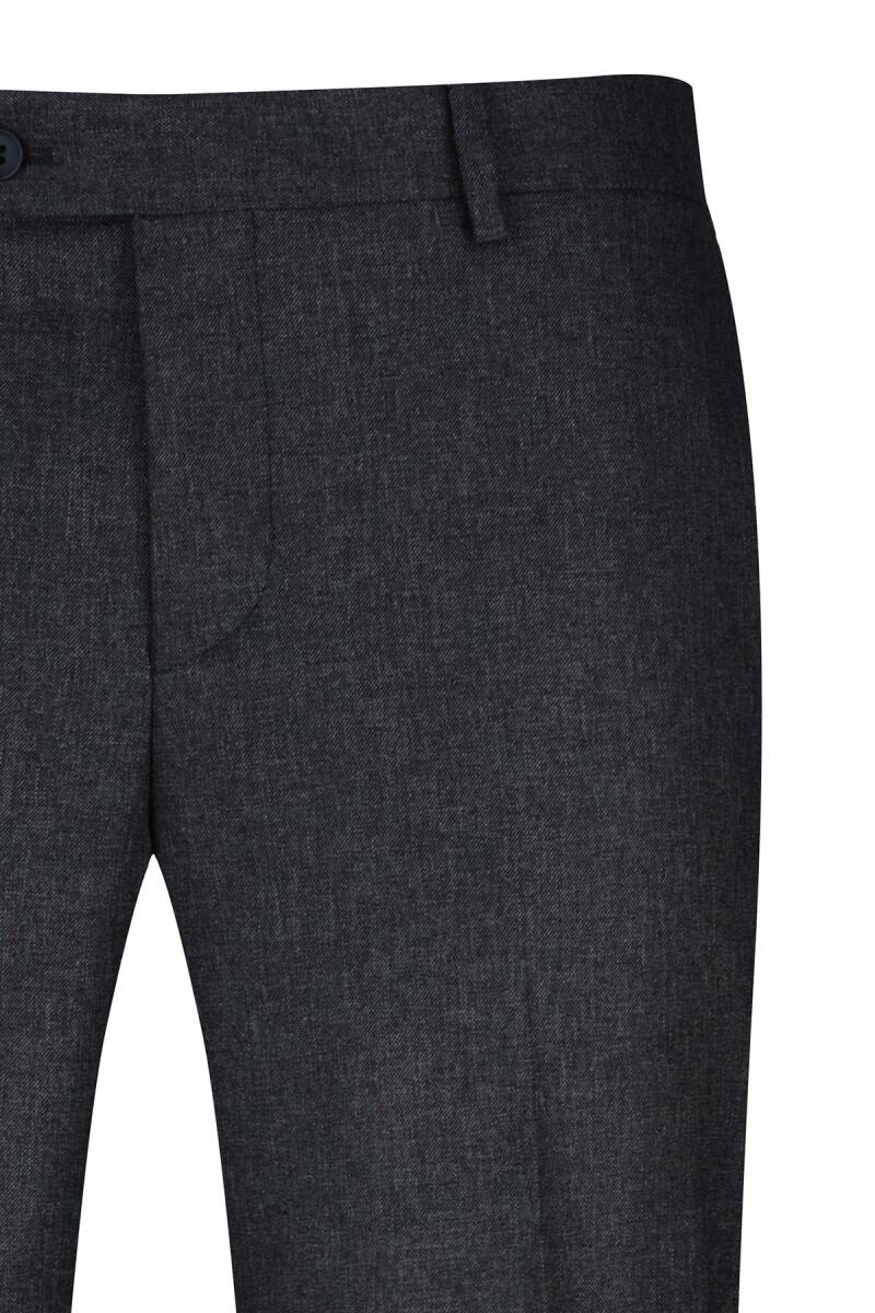 Lacivert Regular Fit Yandan Cepli Kumaş Pantolon - Hatemoğlu (1)