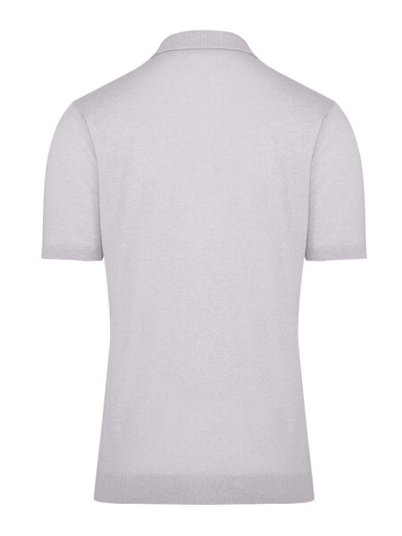 Lila Regular Fit jakarlı Pamuklu Polo Yaka Triko Tişört - 2