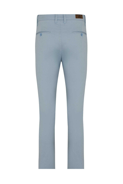 Mavi Dinamik Fit Pamuklu Yandan Cep Kanvas Pantolon - 2