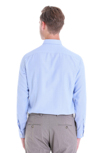Mavi Comfort Fit Pamuklu Düğmeli Yaka Uzun Kollu Casual Gömlek - 4