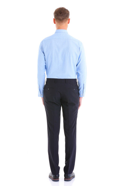 Mavi Comfort Fit Pamuklu Düğmeli Yaka Uzun Kollu Casual Gömlek - 7