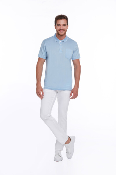 Mavi Regular Fit Merserize Polo Yaka %100 Pamuk Tişört - 4
