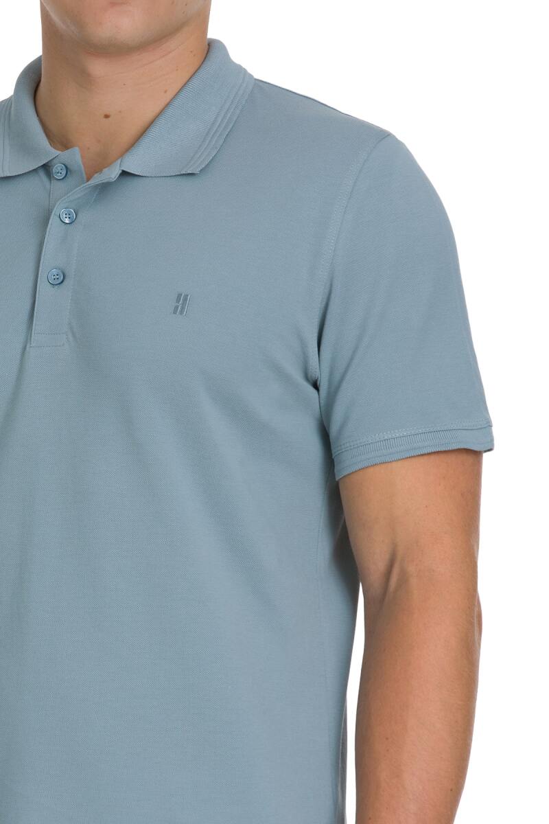 Mavi Regular Fit 100% Pamuklu Polo Yaka Tişört - Hatemoğlu (1)