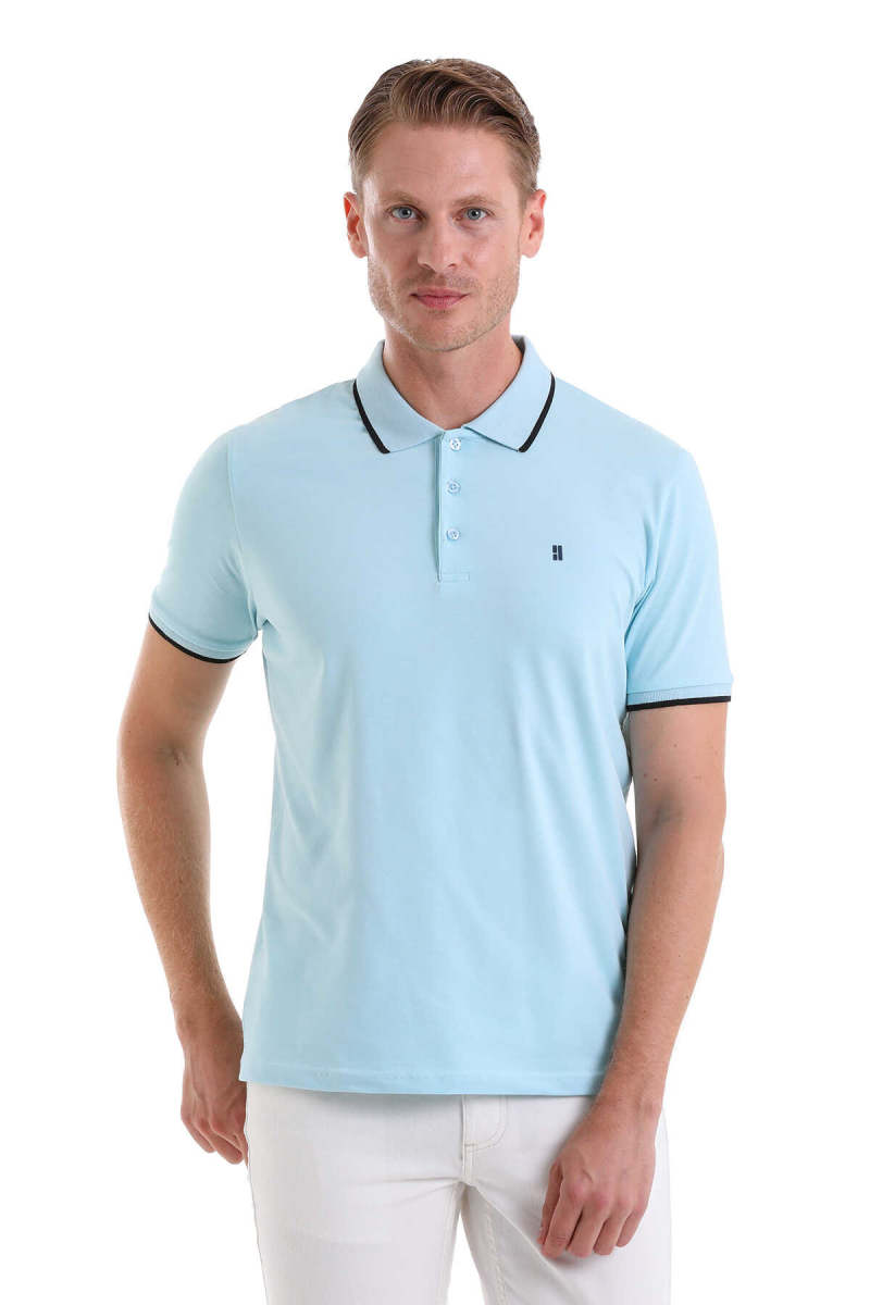 Mavi Regular Fit 100% Pamuk Polo Yaka Tişört - HTML
