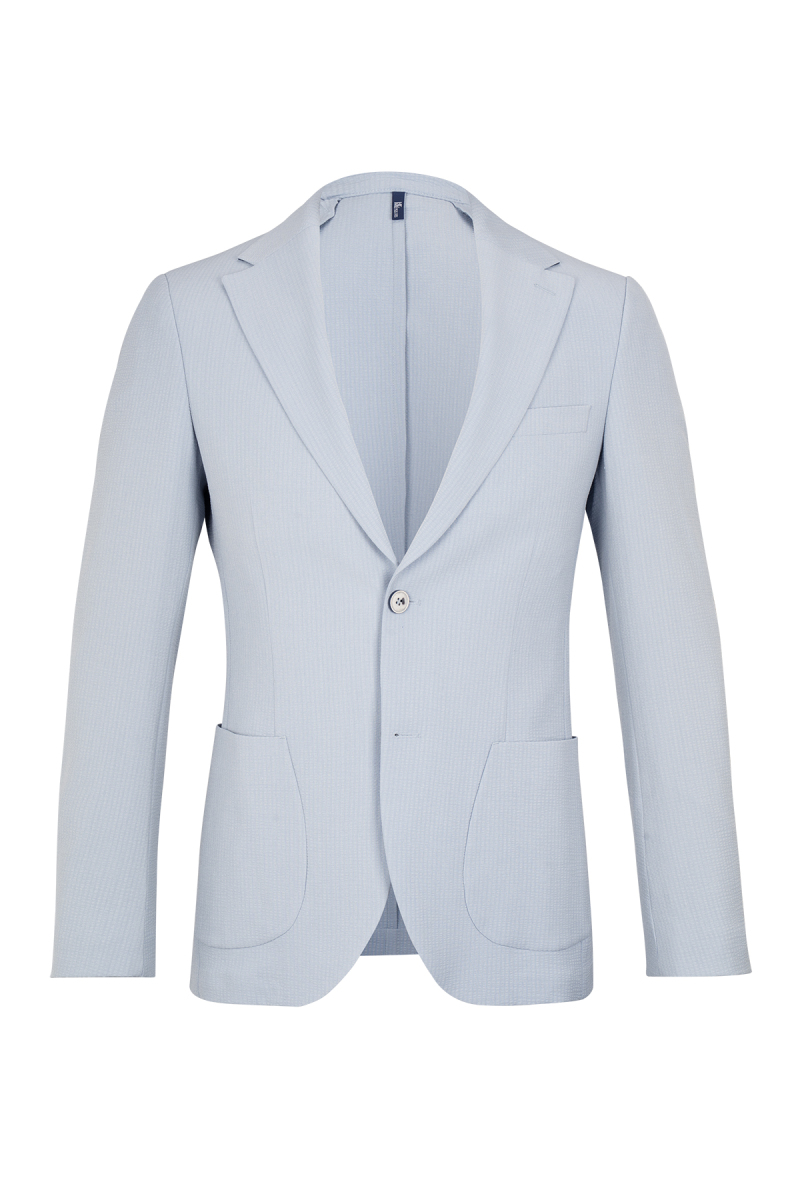 Mavi Slim Fit Mono Yaka Casual Takım Elbise - HTML (1)