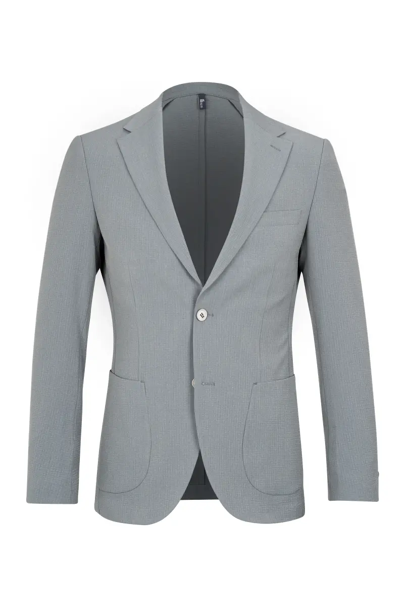 Mavi Slim Fit Mono Yaka Casual Takım Elbise - HTML (1)