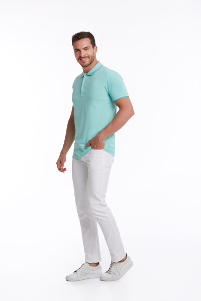 Mavi Regular Fit 100% Pamuk Polo Yaka Tişört - 3