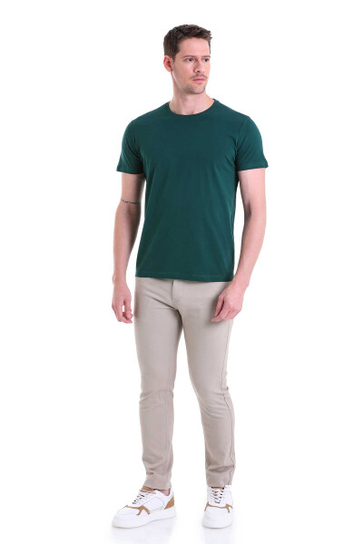 Nefti Regular Fit Baskılı Bisiklet Yaka 100% Pamuk Tişört - 5