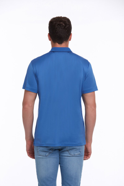 Saks Regular Fit 100% Pamuk Polo Yaka Tişört - 11