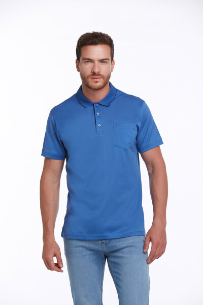 Saks Regular Fit 100% Pamuk Polo Yaka Tişört - 15