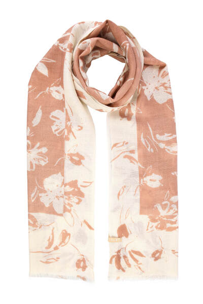 Saykı Woman Desenli 100% Yün Şal 