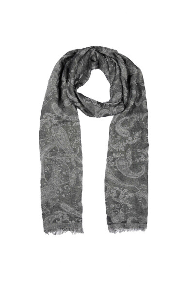 Siyah Desenli Şal 