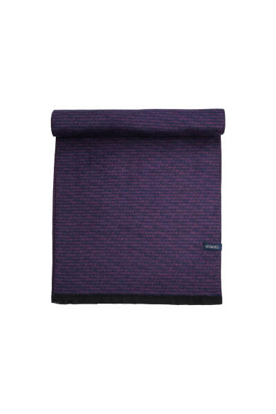 Siyah Desenli Atkı - 3