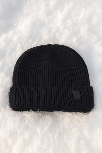 Siyah Örgü Bere - 4