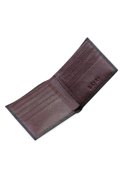 Siyah Floter 100% Deri Cüzdan - 2