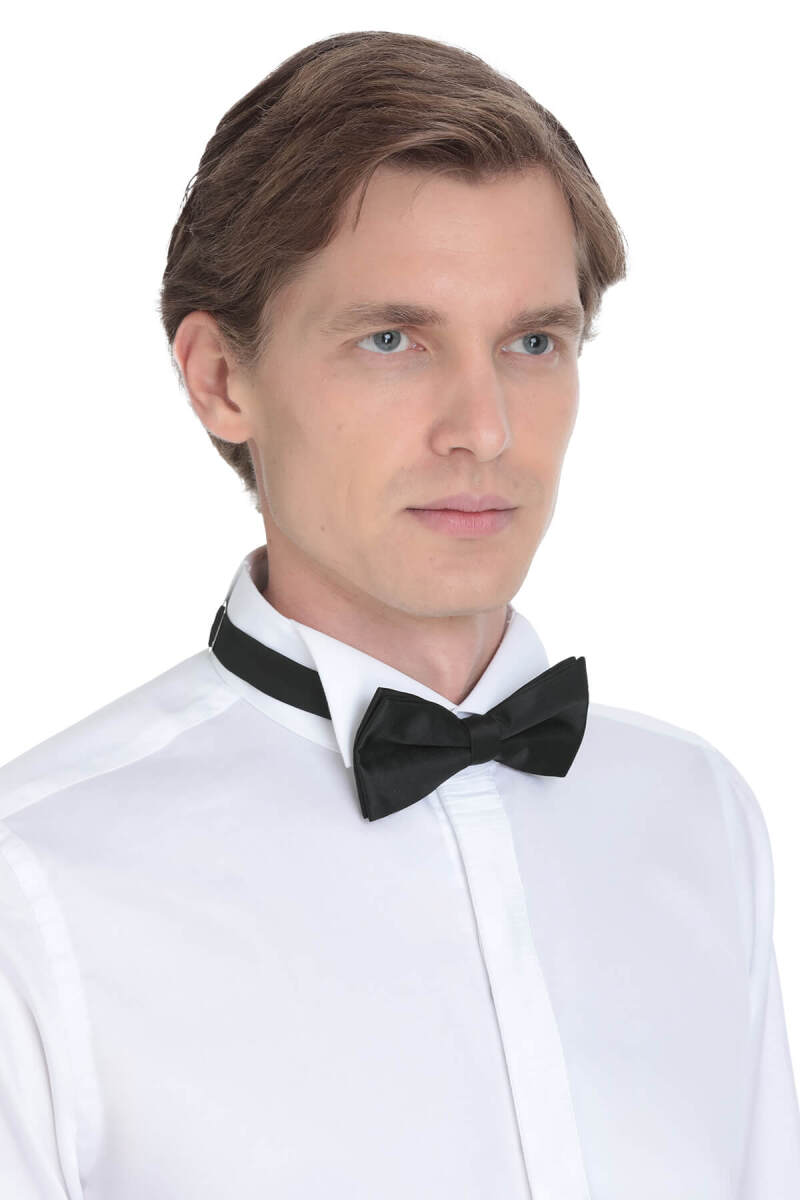 Siyah Kuşak Papyon Mendil Set - Hatemoğlu (1)