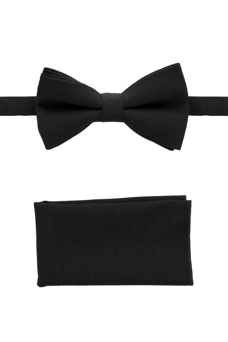 Siyah Papyon Mendil Set - Hatem Saykı