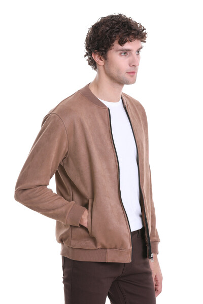 Taba Regular Fit Bomber Yaka Mevsimlik Mont - 3