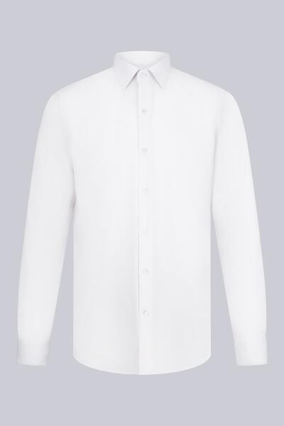 Taş Comfort Fit Slim Yaka Uzun Kollu Gömlek 