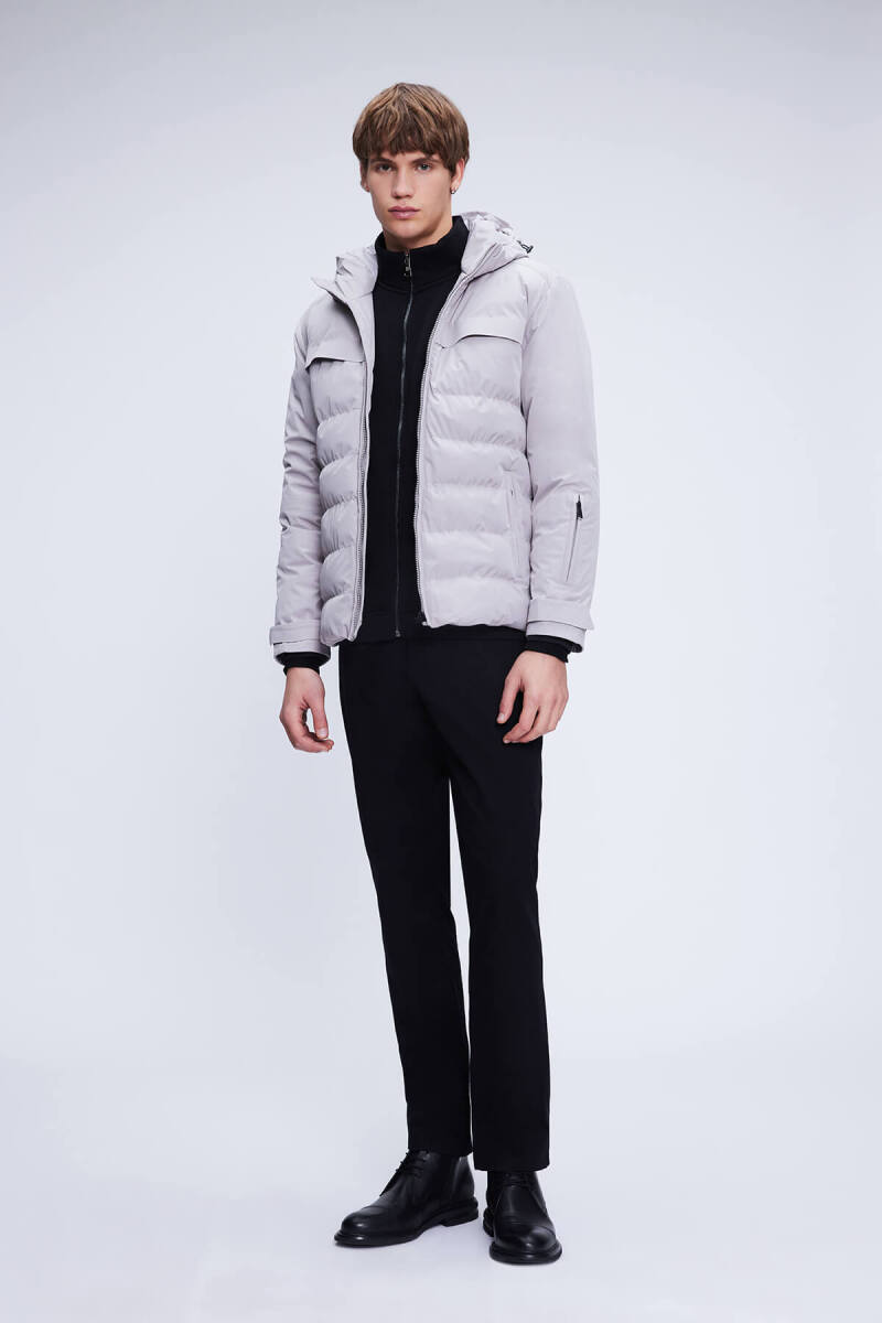 Taş Dinamik Fit Hakim Yaka Kapüşonlu Kaban - HTML (1)