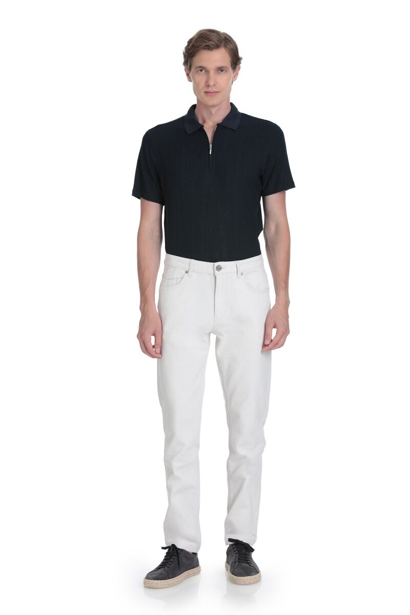 Taş Rahat Kesim 5 Cep Kanvas Pantolon - Hatemoğlu