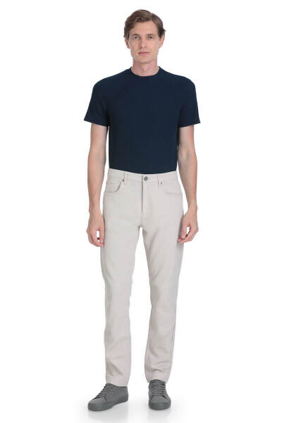 Taş Rahat Kesim Pamuklu Yandan Cepli Jogger Pantolon 