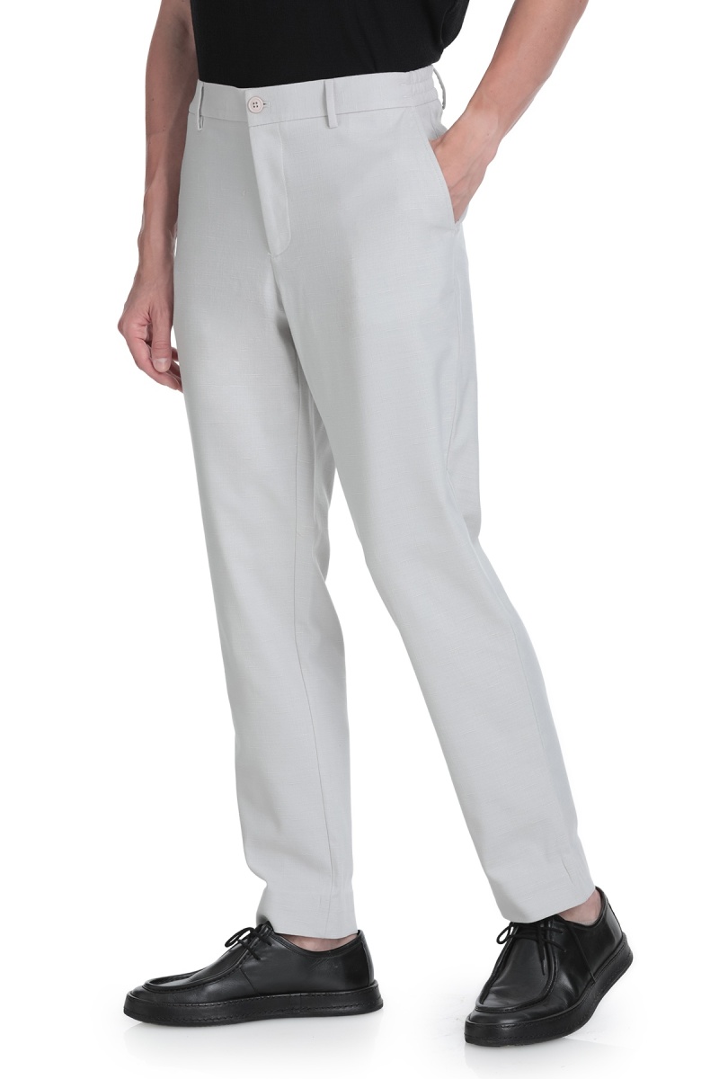 Taş Rahat Kesim Yandan Cepli Keten Jogger Pantolon - Saykı (1)