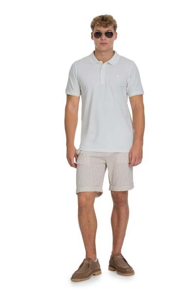 Taş Regular Fit 100% Pamuklu Polo Yaka Tişört - 2