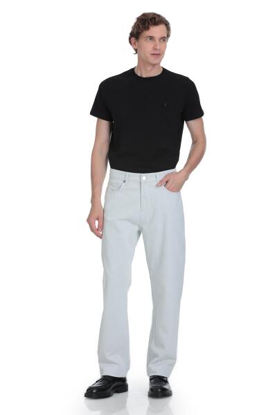 Taş Regular Fit 5 Cep 100% Pamuk Kot Pantolon - 1