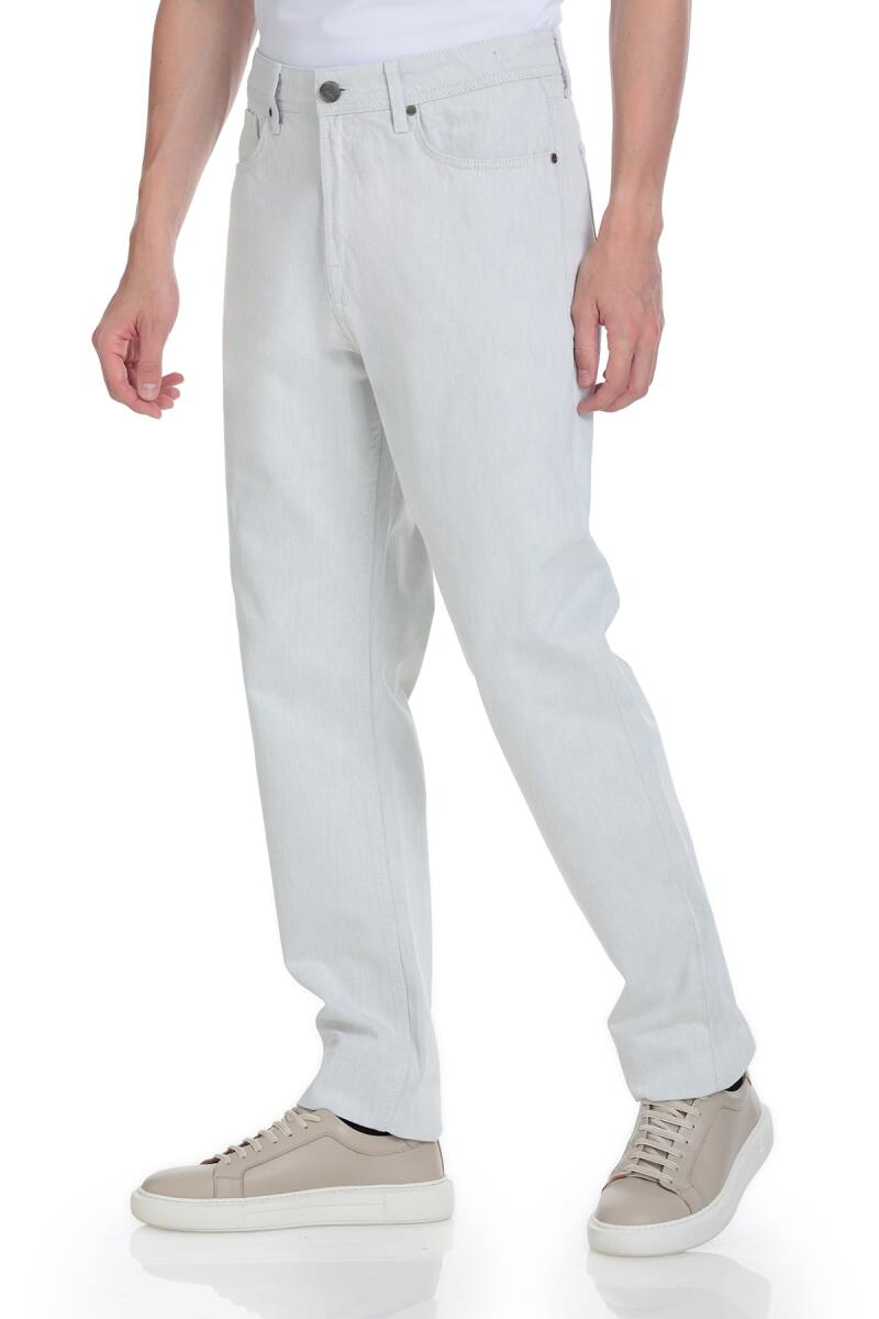 Taş Regular Fit 5 Cep 100% Pamuk Kot Pantolon - Saykı (1)