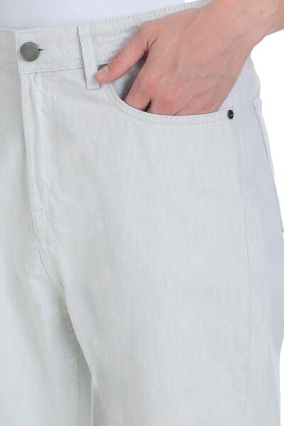 Taş Regular Fit 5 Cep 100% Pamuk Kot Pantolon - 4