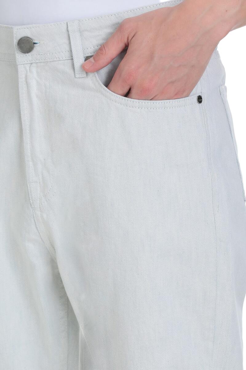 Taş Regular Fit 5 Cep 100% Pamuk Kot Pantolon - Saykı (1)