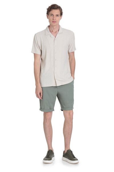 Taş Regular Fit Apaş Yaka Gömlek - 2