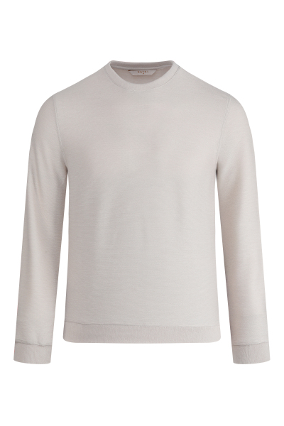 Taş Regular Fit Bisiklet Yaka Sweatshirt - 1