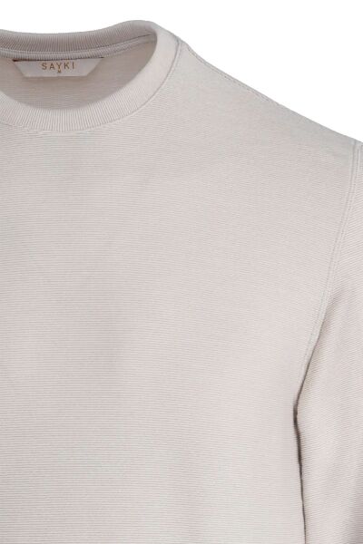 Taş Regular Fit Bisiklet Yaka Sweatshirt - 2