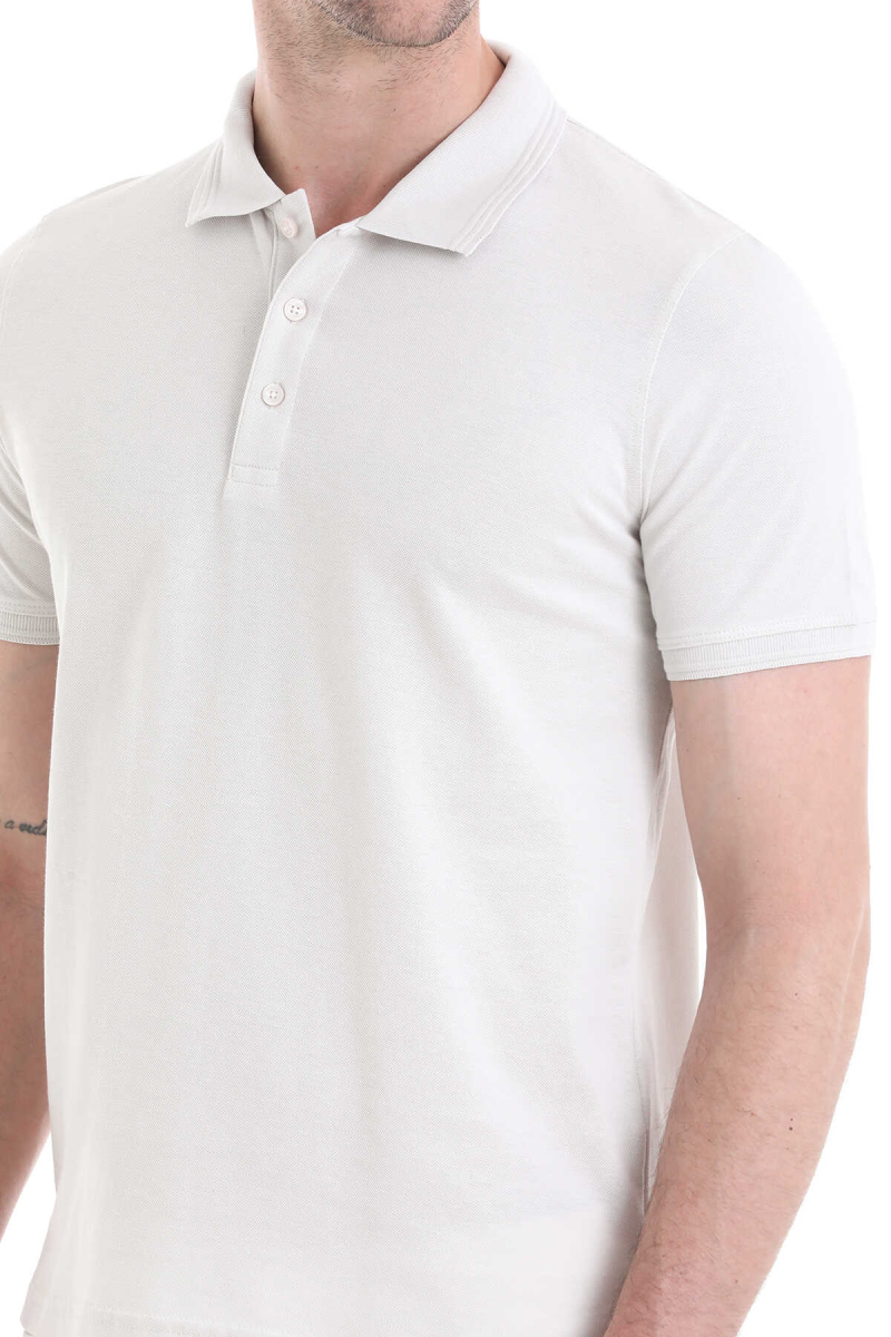 Taş Regular Fit 100% Pamuklu Polo Yaka Tişört - Hatemoğlu (1)