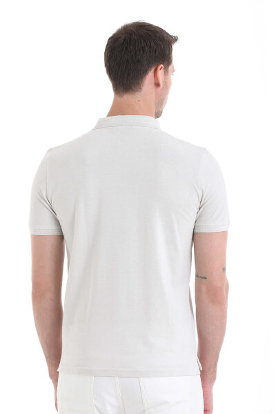 Taş Regular Fit 100% Pamuklu Polo Yaka Tişört - 5
