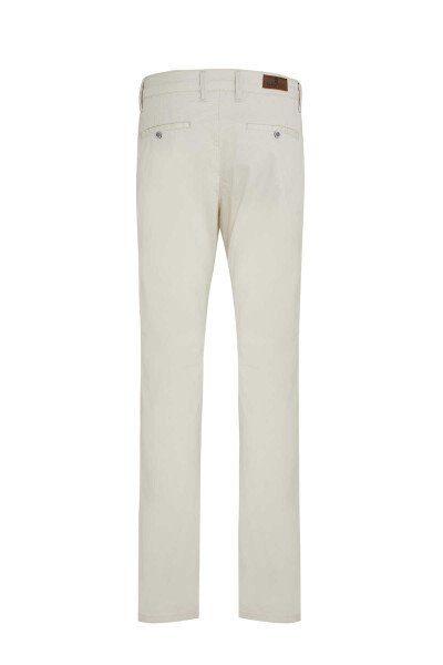 Taş Regular Fit Pamuklu Yandan Cep Kanvas Pantolon - 2