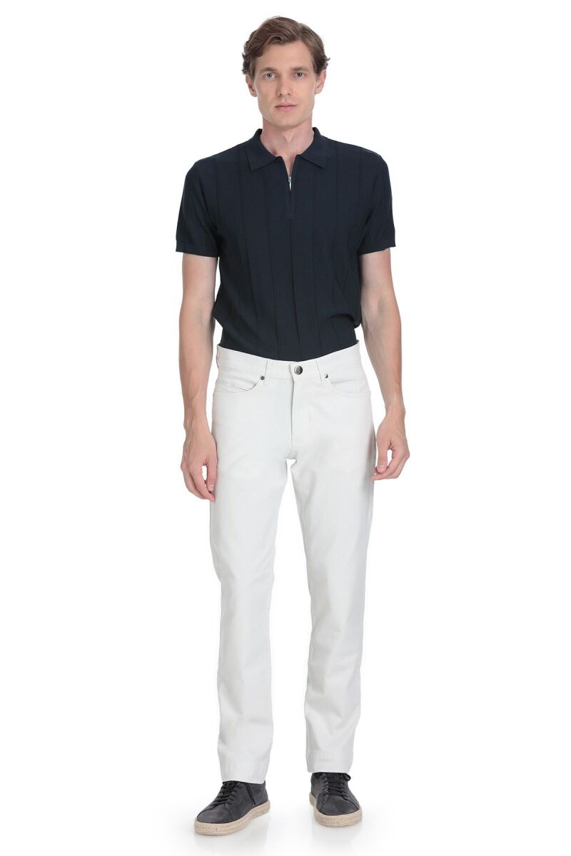 Taş Regular Fit Pamuklu 5 Cep Kanvas Pantolon - Hatemoğlu