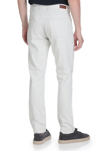 Taş Regular Fit Pamuklu 5 Cep Kanvas Pantolon - 5