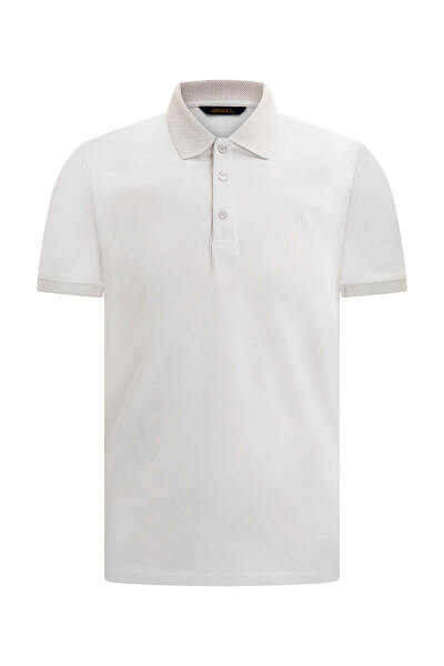 Taş Regular Fit Polo Yaka Pamuklu Tişört 