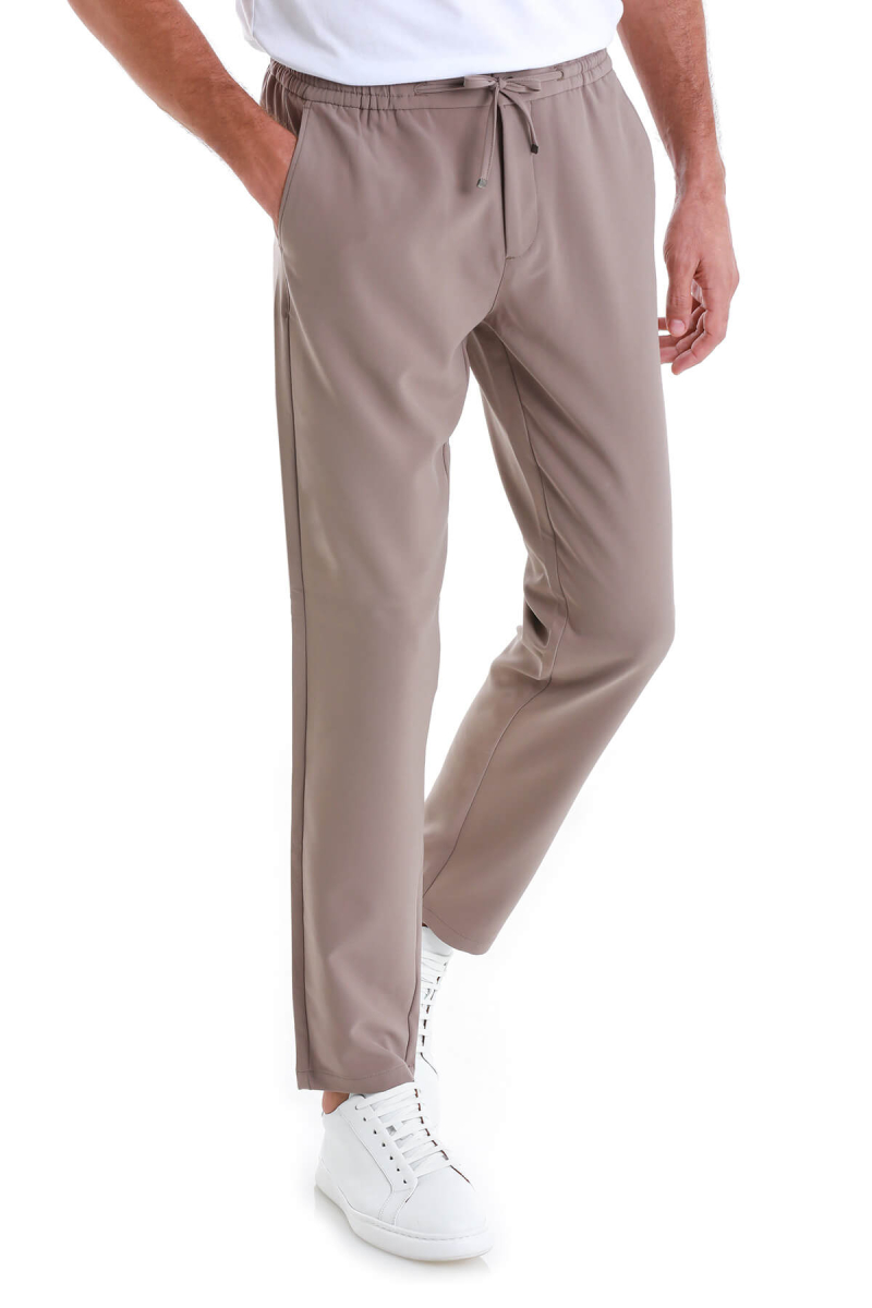 Vizon Dinamik Fit Düz Yandan Cepli Jogger Pantolon - HTML (1)