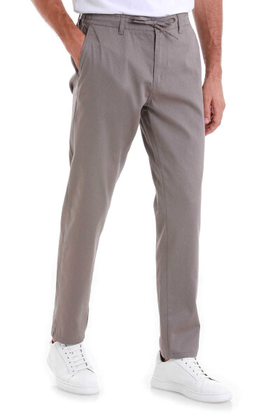 Vizon Dinamik Fit Düz Yandan Cepli Jogger Pantolon - 4