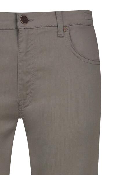 Vizon Rahat Kesim Fit 5 Cep Kanvas Pantolon - 2